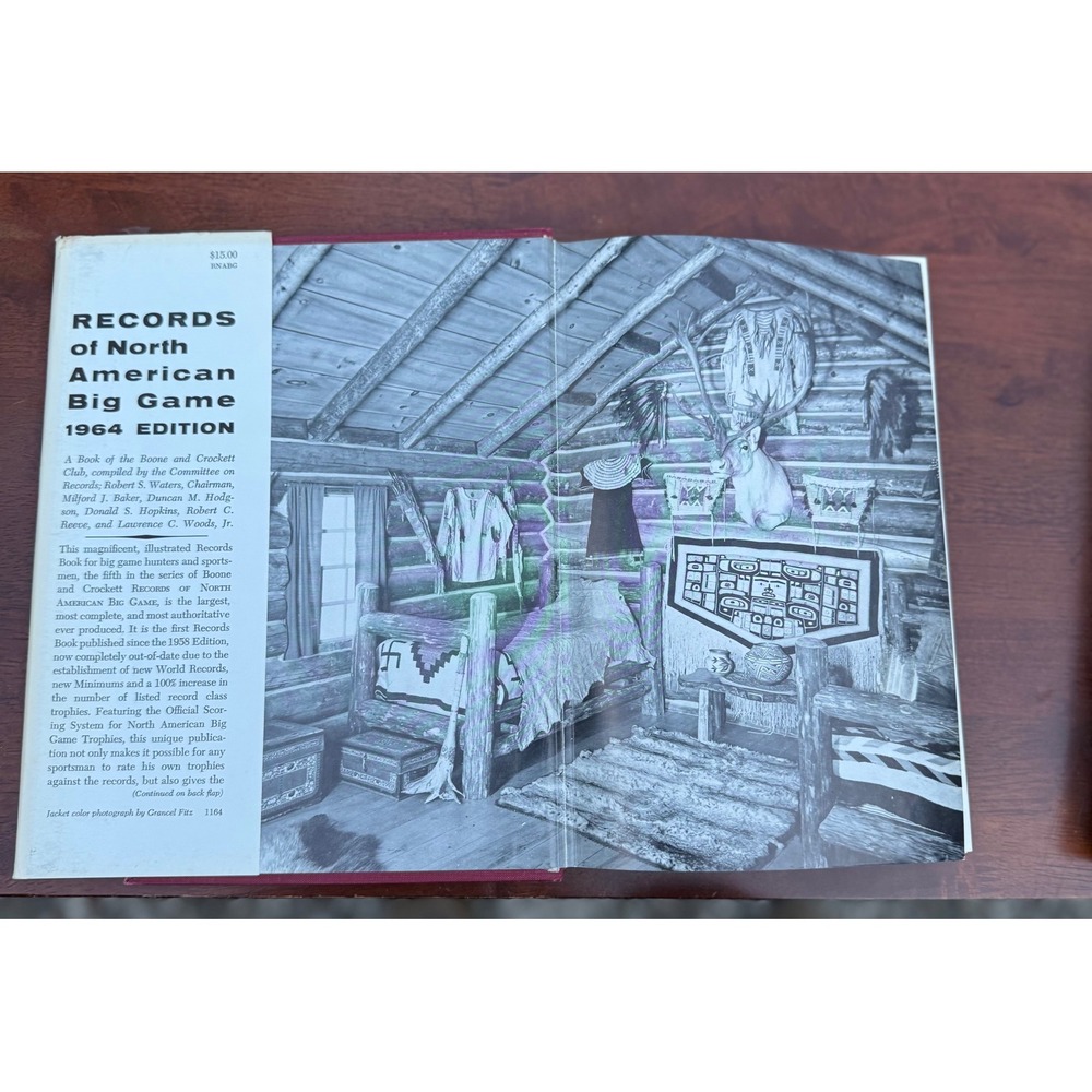 Records‎ of North American Big Game 1964 Boone and Crockett Club 1968 Printing - Picture 5 of 10